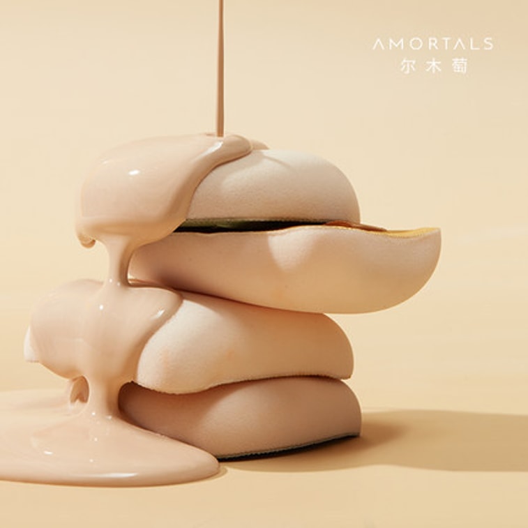 AMORTALS Classic Puff XL | Soft and Fluffy Cushion Puff for Flawless Makeup