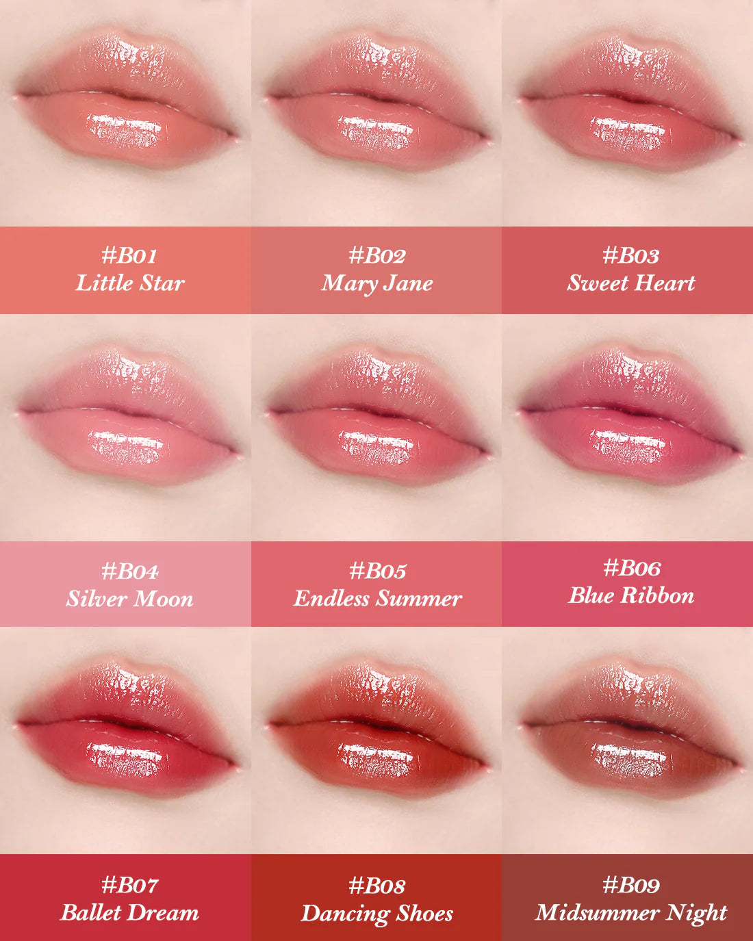 Flowerknows Swan Ballet Shine Lipstick