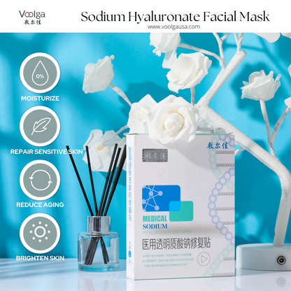 Voolga Medical-Grade Sodium Hyaluronate Repair Mask (White Mask)